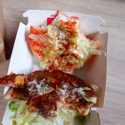 McDonald's - Just bought this el maco from Cessnock mc Donald's and the picture they display definitely indicates tomato. No fucking tomato here