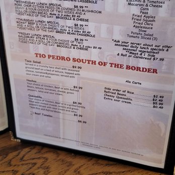 Uncle Petes Home Cooking - Menu - American Near Me - Lebanon, Tennessee Uncle Petes Home Cooking - Menu - American Near Me - Lebanon, Tennessee