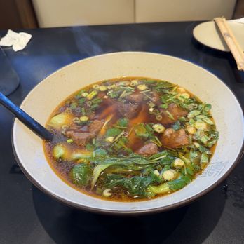 Highland Noodles - Braised Beef Stew with thin flat noodles. - Noodles Near Me - Roseville, California