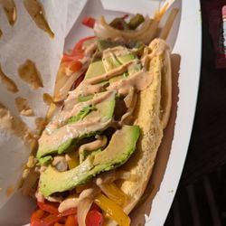 Casa Solano Orchards - Hotdog from the BBQ vendor