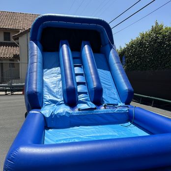 Amos Jumpers - Double Water Slide - Bounce House Rentals Near Me - Huntington Park, California Amos Jumpers - Double Water Slide - Bounce House Rentals Near Me - Huntington Park, California