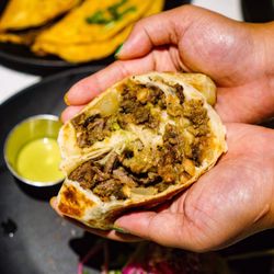 Inside of the Burrito - IG: @nelson_eats