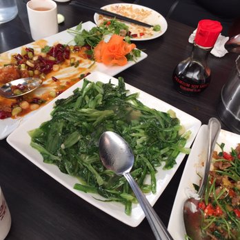 Dong Ting Spring - Seasonal mystery vegetable.  Excellent!! - Chinese Near Me - Thousand Oaks, California
