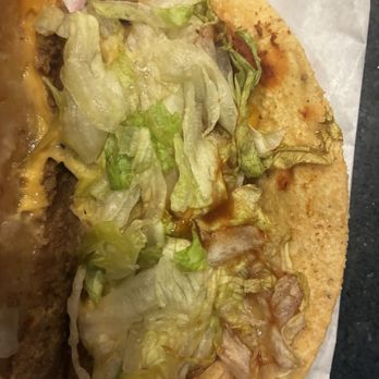 Jack in the Box - Picture of their two tacos with the very limp lettuce. - Fast Food Near Me - Surprise, Arizona Jack in the Box - Picture of their two tacos with the very limp lettuce. - Fast Food Near Me - Surprise, Arizona