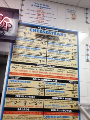 Menu photo 7 Big Al's Steaks Delray Beach, FL Menu photo 7 Big Al's Steaks Delray Beach, FL