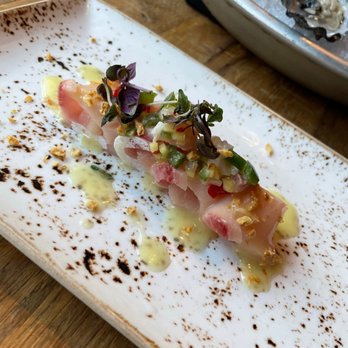 Herringbone Waikiki - Yellowtail Crudo* - Seafood Near Me - Honolulu, Hawaii Herringbone Waikiki - Yellowtail Crudo* - Seafood Near Me - Honolulu, Hawaii