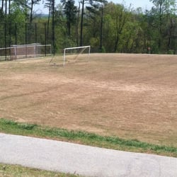 Nice soccer and/or all purpose field.