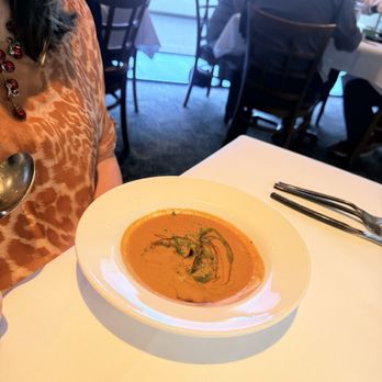 Kincaid Grill - House made tomato soup with crushed red peppers and fresh basil - New American Near Me - Anchorage, Alaska Kincaid Grill - House made tomato soup with crushed red peppers and fresh basil - New American Near Me - Anchorage, Alaska