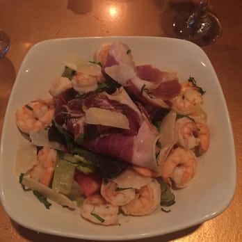 MOSAIC Restaurant - Incredible!!! Watermelon Prosciutto Shrimp salad with champagne vinaigrette. My absolute new favorite summer salad. - New American Near Me - Richmond, Virginia MOSAIC Restaurant - Incredible!!! Watermelon Prosciutto Shrimp salad with champagne vinaigrette. My absolute new favorite summer salad. - New American Near Me - Richmond, Virginia