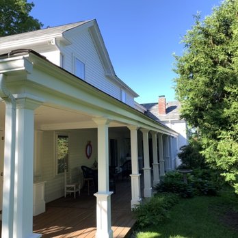 Gutter Man Mike - New porch gutter- 65 ft continuous - Gutter Services Near Me