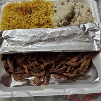 Busy Boy Mediterranean Grill & Cafe - Beef, Rice, Potato plate - Mediterranean Near Me - Richmond, Texas Busy Boy Mediterranean Grill & Cafe - Beef, Rice, Potato plate - Mediterranean Near Me - Richmond, Texas