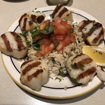 Cleburne Cafeteria - Freshly grilled scallops. Very delicious. Made to order at the grill. - American Near Me - Houston, Texas