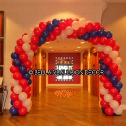 Bella's Balloon Decor - Balloon Arch to welcome the National Cheerleaders Assoc. & participants of the NCA All-Star Nationals