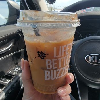 Better Buzz Coffee - Fullerton - Iced Horchate Latte - Coffee & Tea Near Me - Fullerton, California