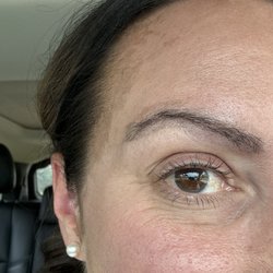Che Bella Aveda Salon & Spa - Eyebrow sloppy color and hairline also.