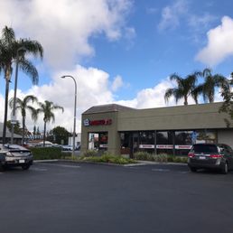 Corner of Brea and Alder.  Best coffee and donuts in the city.