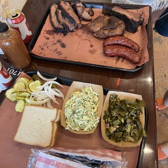 1701 BBQ - Chicken, brisket, sausage, beef ribs and greens and coleslaw - Barbeque Near Me - Beaumont, Texas 1701 BBQ - Chicken, brisket, sausage, beef ribs and greens and coleslaw - Barbeque Near Me - Beaumont, Texas
