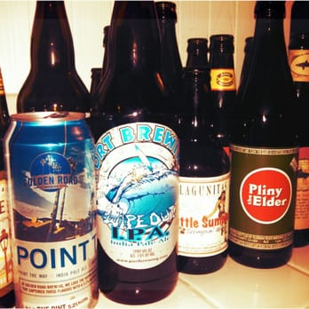 Sleepy Forest Cottages - Don't forget the good stuff! Dead bottles we left @ #212 " The Farmhouse". - Big Bear Lake, CA