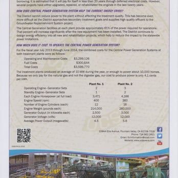 Orange County Sanitation District - Public Services & Government Near Me - Fountain Valley, California