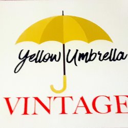 Yellow Umbrella Vintage