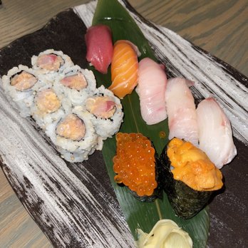 Wokuni - 7 Sushi and 1 Roll - Japanese Near Me - New York, New York Wokuni - 7 Sushi and 1 Roll - Japanese Near Me - New York, New York