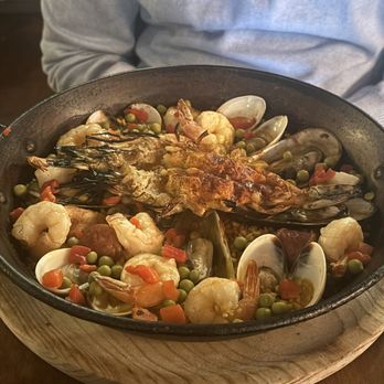 Mompou Tapas Bar & Restaurant - TRADITIONAL SPANISH PAELLA 3/5 - Spanish Near Me - Newark, New Jersey Mompou Tapas Bar & Restaurant - TRADITIONAL SPANISH PAELLA 3/5 - Spanish Near Me - Newark, New Jersey