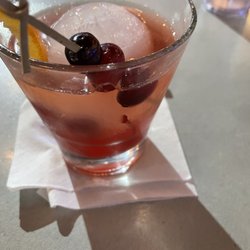The Fish Company - Cranberry Rye Old Fashioned