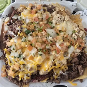 Rivas Mexican Grill - Chicken and steak nachos - Mexican Near Me - Pahrump, Nevada