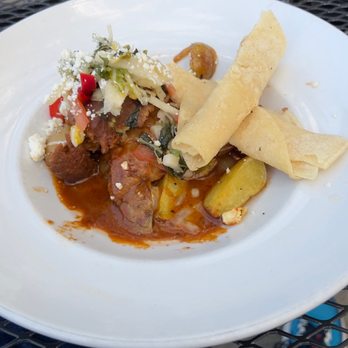 Boulder Dushanbe Teahouse - Pork/Poblano dish - Tea Rooms Near Me - Boulder, Colorado Boulder Dushanbe Teahouse - Pork/Poblano dish - Tea Rooms Near Me - Boulder, Colorado