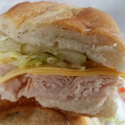 Martucci's Subs & Salads - Turkey and cheese hoagie