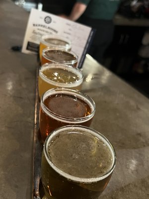 Photo of BarrelHouse Brewing - Visalia - Visalia, CA, US. The Flight has me about to take off! Lol