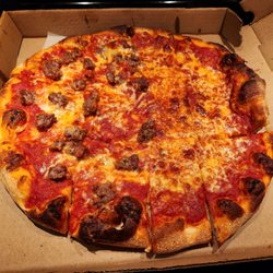 Frankie’s Pizza - Small cheese, 1/2 sausage