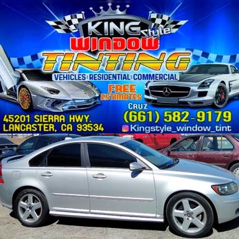 King Style Window Tint - 15% ceramic tint front windows...5% back windows - Car Window Tinting Near Me - Lancaster, California King Style Window Tint - 15% ceramic tint front windows...5% back windows - Car Window Tinting Near Me - Lancaster, California