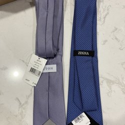Saks Fifth Avenue - Nice ties deserve a BOX. I am way too old, $, and educated for "dumb" customer service.