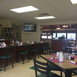 a man standing at the counter