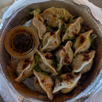 Stretch The Noodle Tx - Pork and shrimp dumplings - Chinese Near Me - Georgetown, Texas