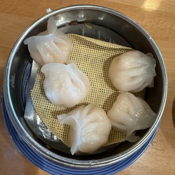 Yu Noodles - S11. Steamed Crystal Shrimp Dumplings (5) - Chinese Near Me - Fairfax, Virginia Yu Noodles - S11. Steamed Crystal Shrimp Dumplings (5) - Chinese Near Me - Fairfax, Virginia