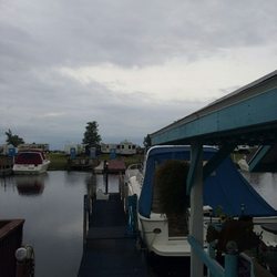Lost Peninsula Marina - Not a good weather day on lake Erie.