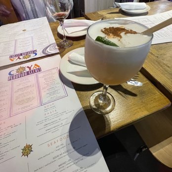 Coya Peruvian Secret - Pisco Sour so delicious ! - Peruvian Near Me - Del Mar, California