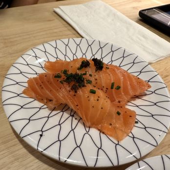 Sushi REV - Salmon truffle - Sushi Bars Near Me - Irvine, California Sushi REV - Salmon truffle - Sushi Bars Near Me - Irvine, California