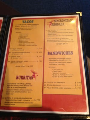 Menu photo 6 Los Yaquis San Francisco, CA Menu photo 6 Los Yaquis San Francisco, CA