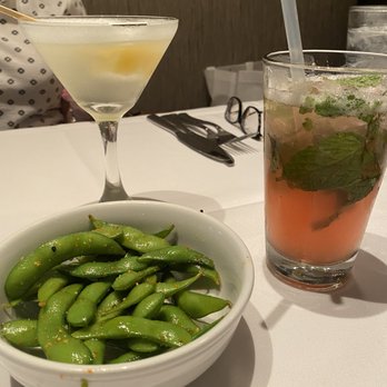 Roy's Waikiki - Hawaiin pineapple martini, Suika Falls and complimentary edamame - Hawaiian Near Me - Honolulu, Hawaii Roy's Waikiki - Hawaiin pineapple martini, Suika Falls and complimentary edamame - Hawaiian Near Me - Honolulu, Hawaii