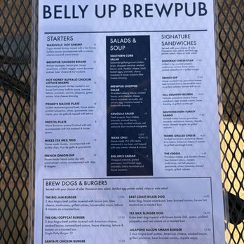 Belly Up Brew Pub - Brewpubs Near Me - Fredericksburg, Texas