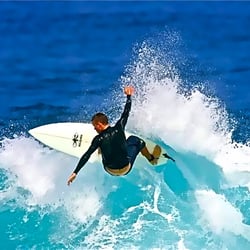 Newport Beach Surfing Lessons - Newport Beach Surfing Lessons Owner Sean Louden in Maui.