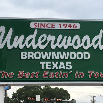 Underwood's Cafeteria - Best Eatin - Barbeque Near Me - Brownwood, Texas