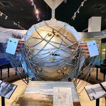 Atomic Museum - Replica of the "Gadget" from the July 16, 1945 test - Museums Near Me - Las Vegas, Nevada Atomic Museum - Replica of the "Gadget" from the July 16, 1945 test - Museums Near Me - Las Vegas, Nevada