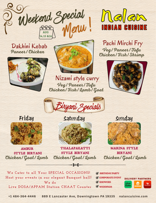 Menu photo 2 Nalan Cuisine Downingtown, PA Menu photo 2 Nalan Cuisine Downingtown, PA