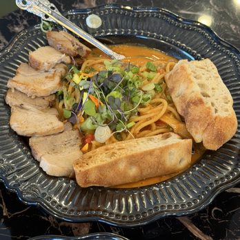 Whisper - Miso bossam pasta - Breakfast & Brunch Near Me - San Mateo, California Whisper - Miso bossam pasta - Breakfast & Brunch Near Me - San Mateo, California