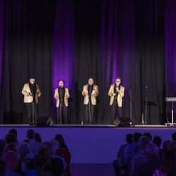J Los Angeles - Dukes of Doo Wop performing live concert in the JLA Auditorium
