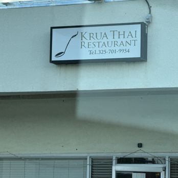 Krua Thai Restaurant - Building - Thai Near Me - Abilene, Texas